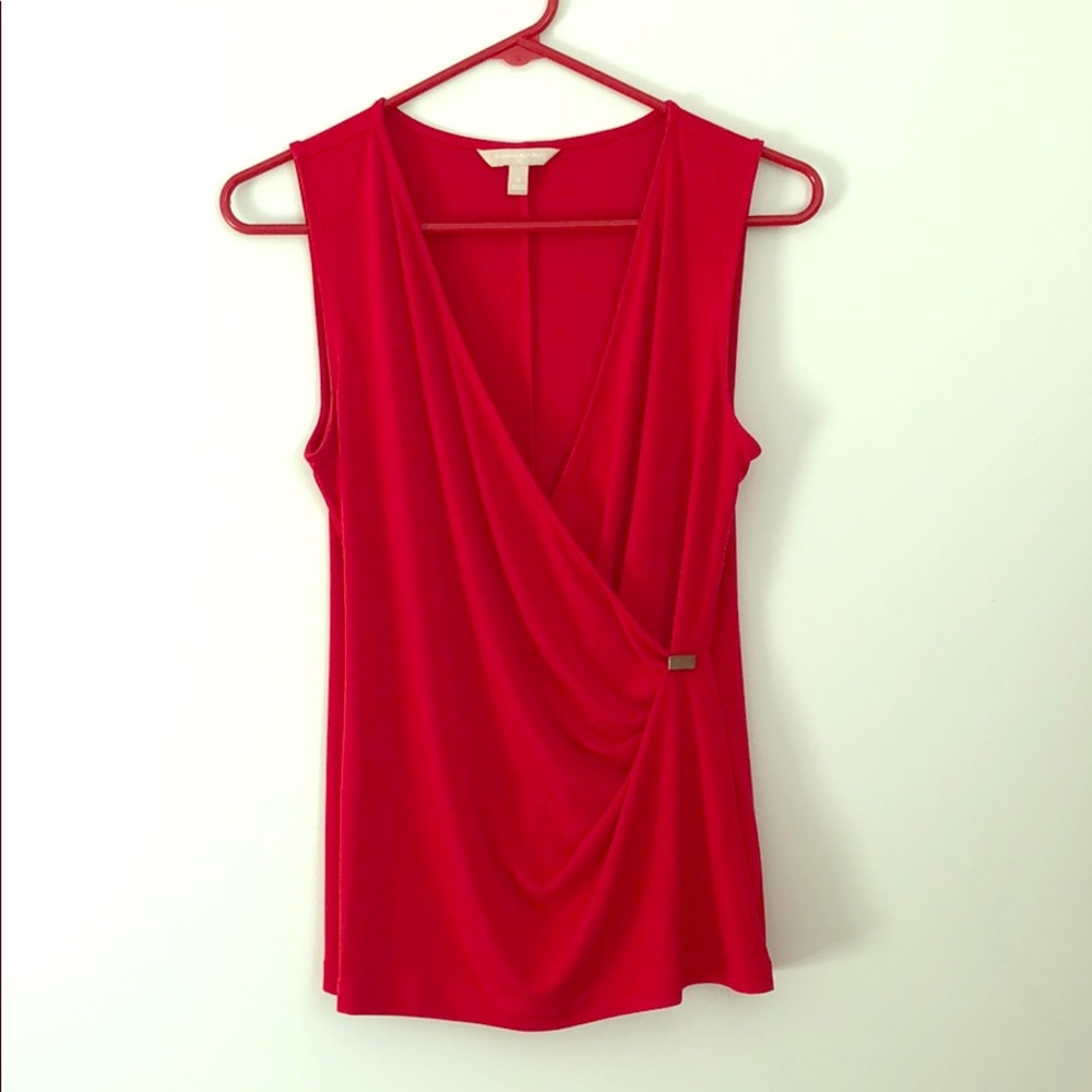 Banana Republic sexy, wrap style blouse